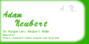 adam neubert business card